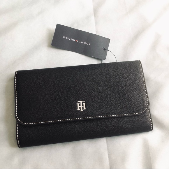 Tommy Hilfiger Handbags - SOLD NWT Tommy Hilfiger Black Wallet